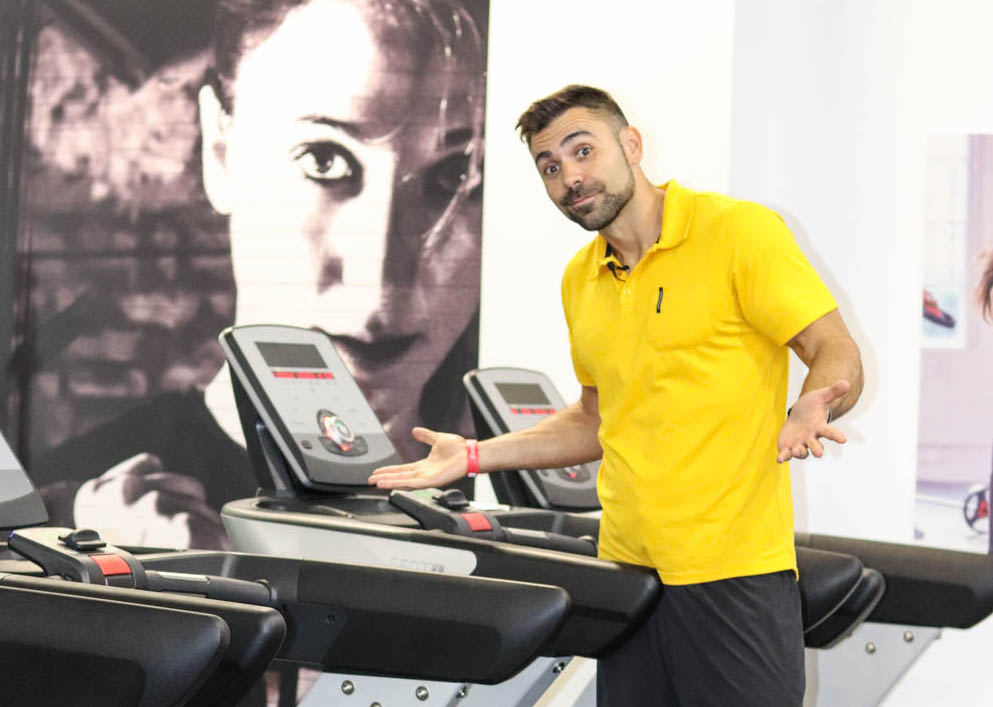 como correr en cinta