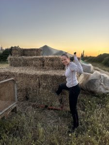trabajar en el campo